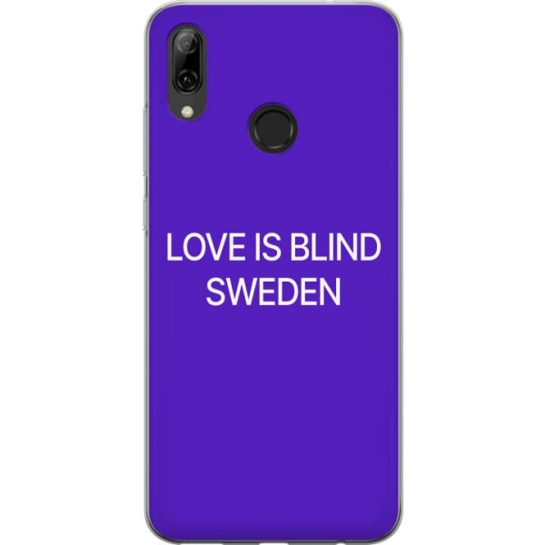 Huawei P smart 2019 Gjennomsiktig deksel Kjærlighet er blind