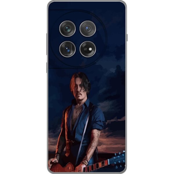 OnePlus 12 Läpinäkyvä kuori Johnny Depp