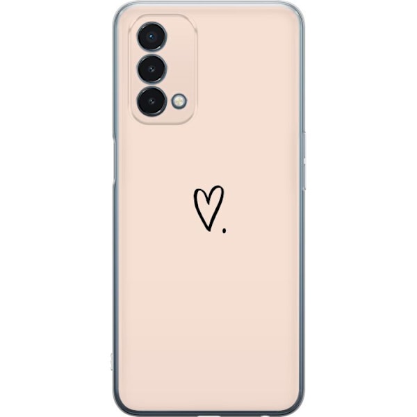 OnePlus Nord N200 5G Gennemsigtig cover Hjerte