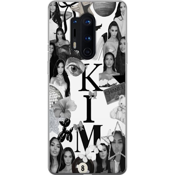 OnePlus 8 Pro Genomskinligt Skal Kim Kardashian – Aesthetic Look 2025