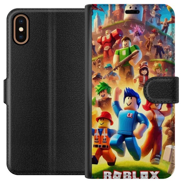 Apple iPhone XS Plånboksfodral Roblox