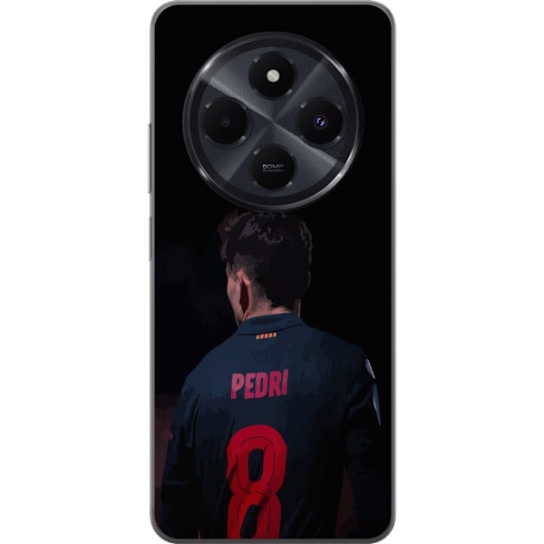 Xiaomi Redmi A4 Genomskinligt Skal Pedri FC Barcelona Fotboll Spansk Mittfältare Mål Sportmotiv Fans Barn Ungdom