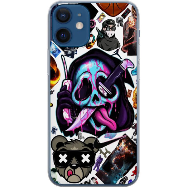 Apple iPhone 12 mini Gennemsigtig cover Stickers