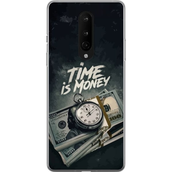 OnePlus 8 Gennemsigtig cover Tid er penge