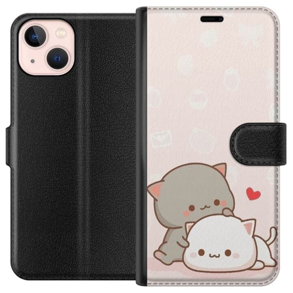 Kompatibelt Plånboksfodral till Apple iPhone 13 mini Kawaii