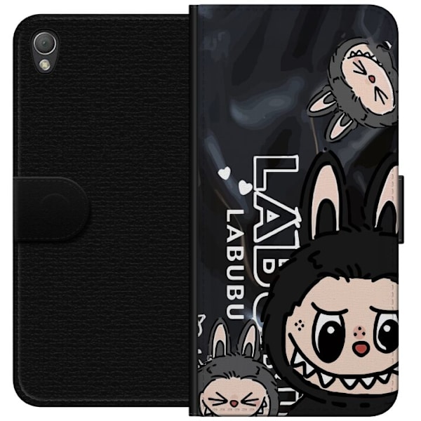 Sony Xperia Z3 Tegnebogsetui <nl>Labubu Black Energy - Sort m