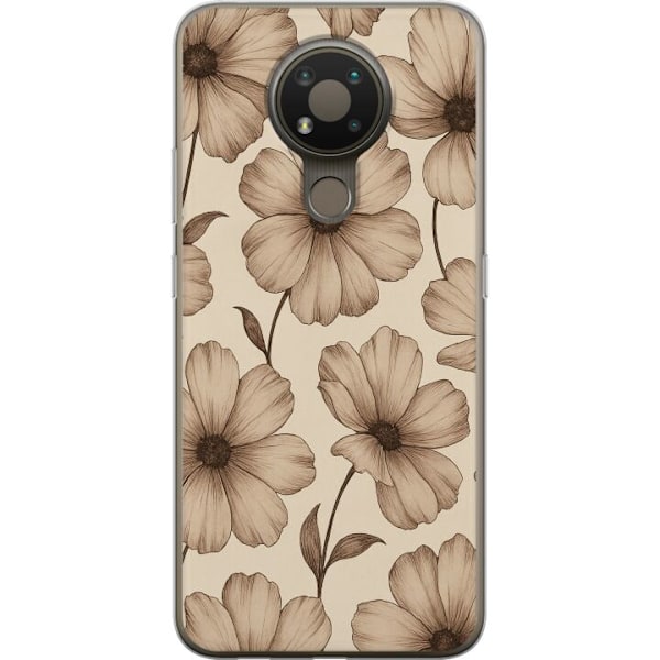 Nokia 3.4 Gjennomsiktig deksel Pastel Rush