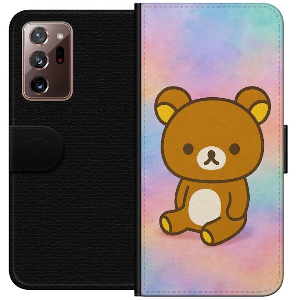 Samsung Galaxy Note20 Ultra Plånboksfodral Kawaii Sanrio Rilakkuma