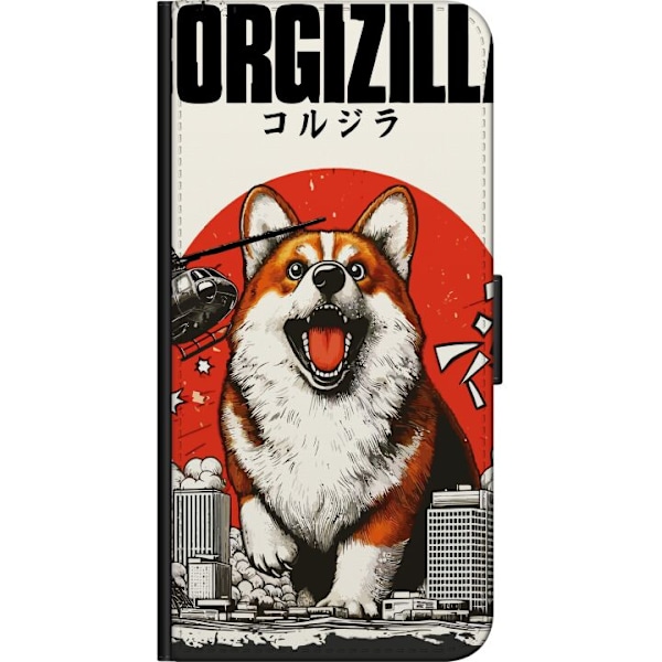 Motorola Moto E7 Power Plånboksfodral Corgizilla