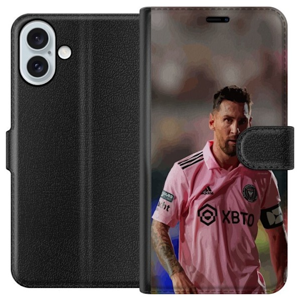 Apple iPhone 16 Plus Tegnebogsetui Lionel Messi