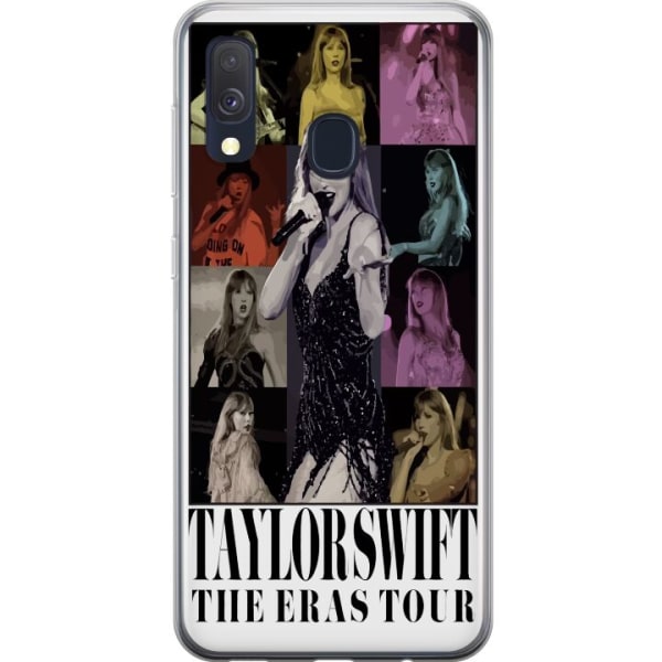 Samsung Galaxy A40 Gennemsigtig cover Taylor Swift