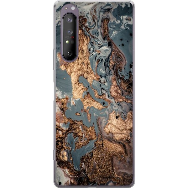 Sony Xperia 1 II Läpinäkyvä kuori Kuvio