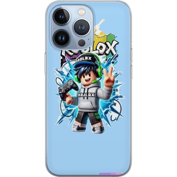 Kompatibel Mobilcover til Apple iPhone 13 Pro Roblox-gamerkarakter med headset og controller