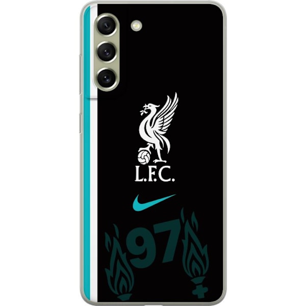 Samsung Galaxy S21 FE 5G Läpinäkyvä kuori Liverpool FC