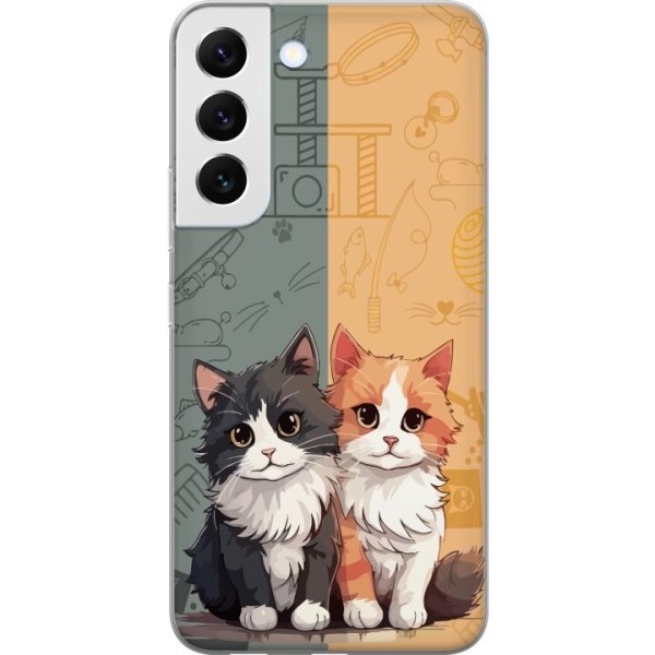 Samsung Galaxy S22 5G Gennemsigtig cover Katte