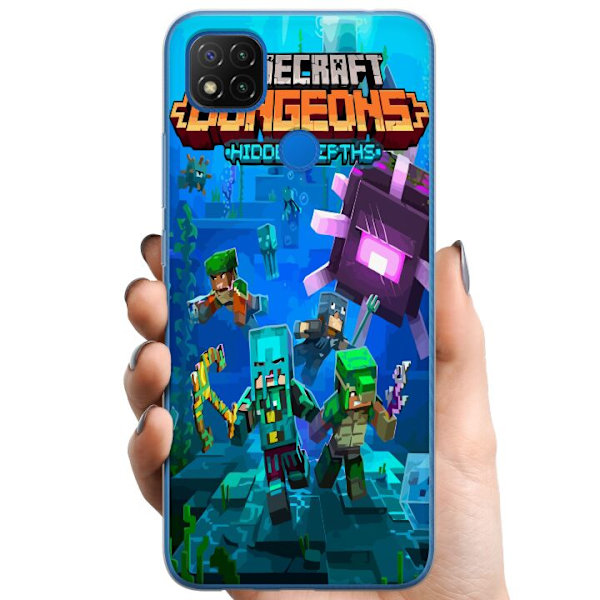 Xiaomi Redmi 9C NFC TPU Mobilskal Minecraft