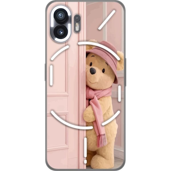 Nothing Phone (2) Läpinäkyvä kuori Nalle Puh Disney Motiivi Piirrossarja Klassinen Suosittu Lasten Motiivi Disneyhahmo Ikoninen Hahmo