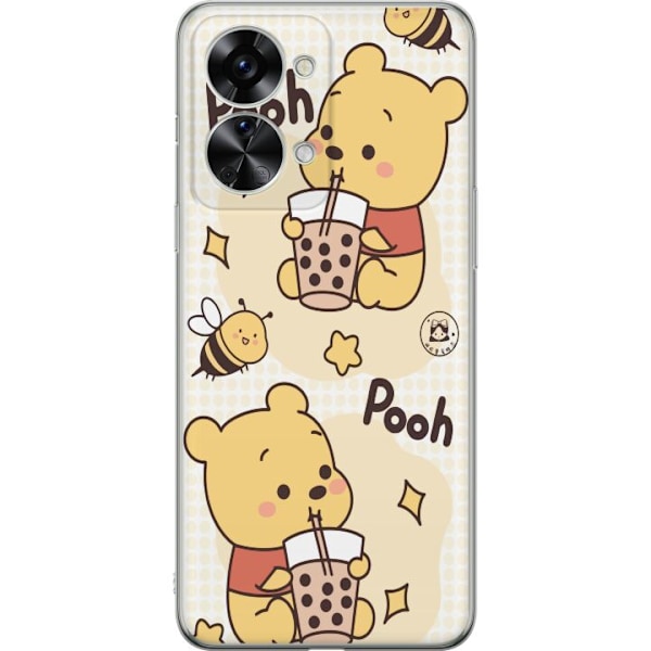 OnePlus Nord 2T Läpinäkyvä kuori Nalle Pooh - klassinen kar