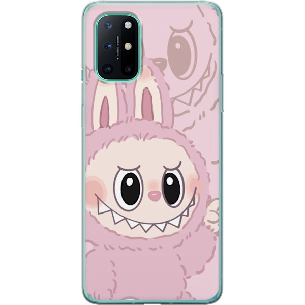 OnePlus 8T Genomskinligt Skal Labubu Floral Freak – Blommigt
