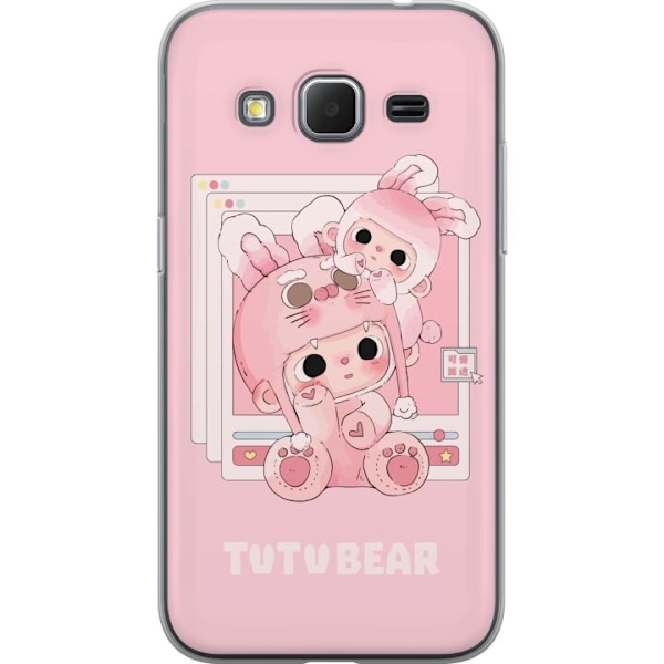 Samsung Galaxy Core Prime Läpinäkyvä kuori TUTUBEAR