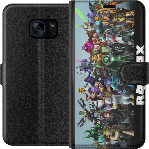 Kompatibelt Lommeboketui til Samsung Galaxy S7 Roblox-laget