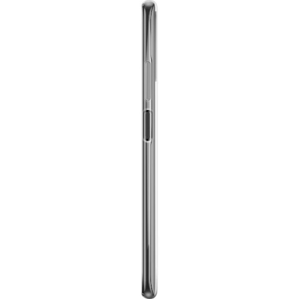 Xiaomi Redmi Note 10 Gennemsigtig cover Marmor Blå Lilla