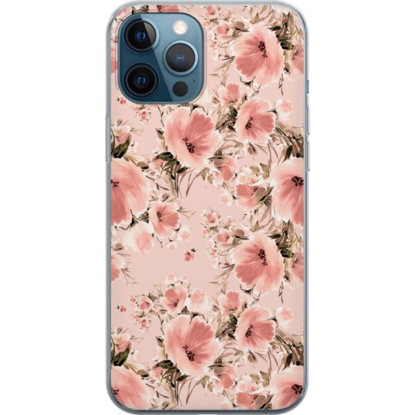 Apple iPhone 12 Pro Cover / Mobilcover - Blomster