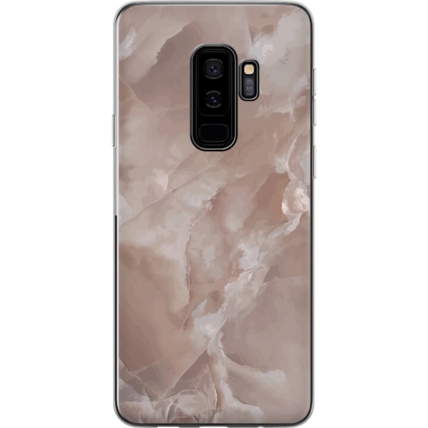 Samsung Galaxy S9+ Gjennomsiktig deksel Marmor Rosa