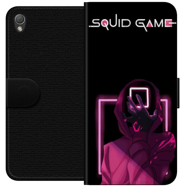 Sony Xperia Z3 Plånboksfodral Squid Game Tema Populär Serie Motiv Grafiskt Ikoniskt Design Asiatisk Popkultur Spänning Drama