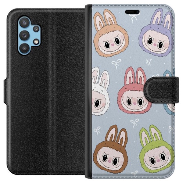 Samsung Galaxy A32 5G Plånboksfodral Pastel Labubu