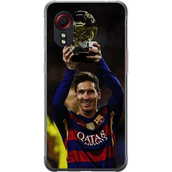 Samsung Galaxy Xcover 5 Genomskinligt Skal Lionel Messi