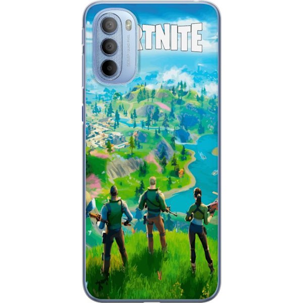 Motorola Moto G31 Genomskinligt Skal Fortnite