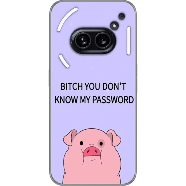 Nothing Phone (2a) Gennemsigtig cover RØR IKKE
