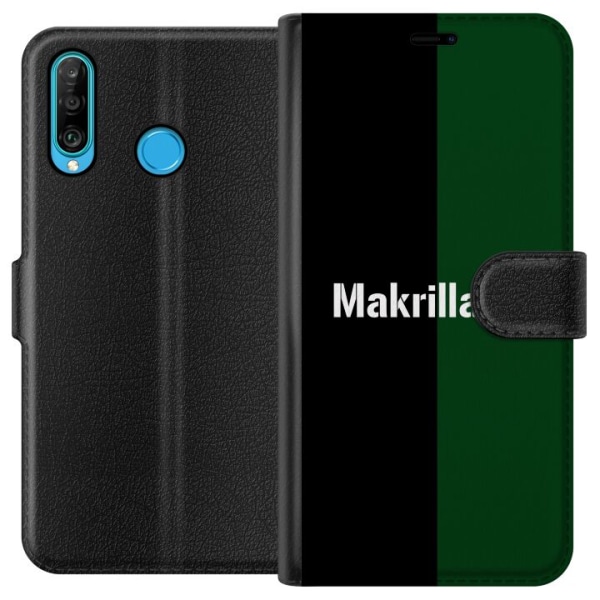 Huawei P30 lite Plånboksfodral Makrillarna Fotboll