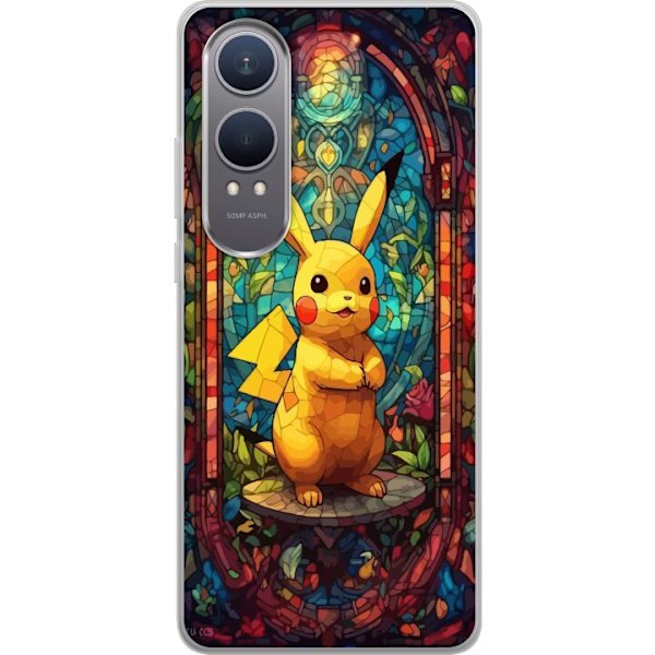 OnePlus Nord CE4 Lite Läpinäkyvä kuori Pokemon