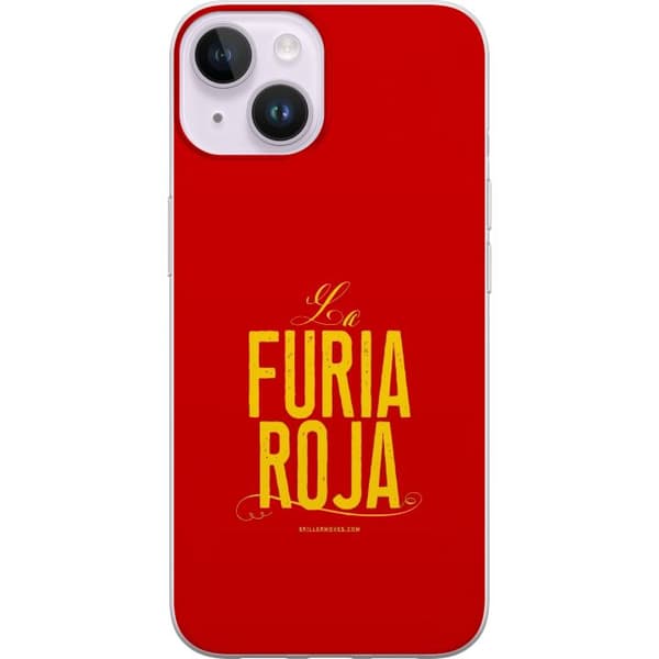Kompatibelt Mobildeksel til Apple iPhone 14 Plus La Furia Roja rød