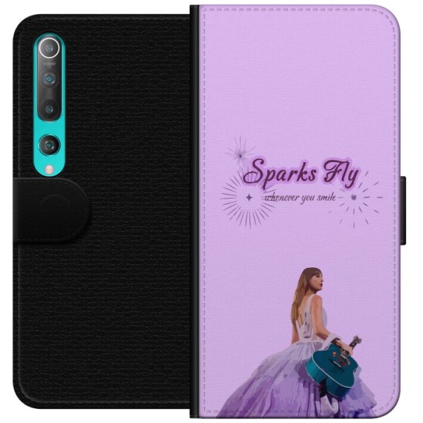 Xiaomi Mi 10 5G Lompakkokotelo Taylor Swift - Sparks Fly