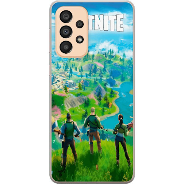 Samsung Galaxy A33 5G Gjennomsiktig deksel Fortnite