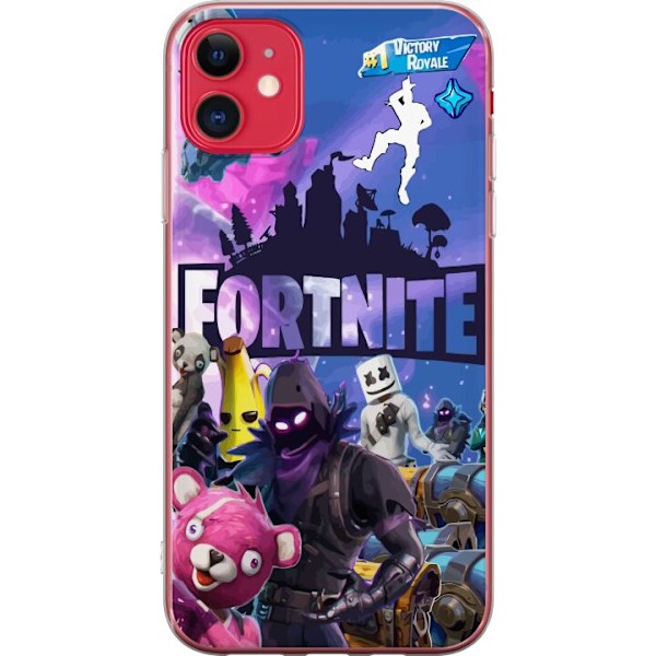 Apple iPhone 11 Genomskinligt Skal Fortnite