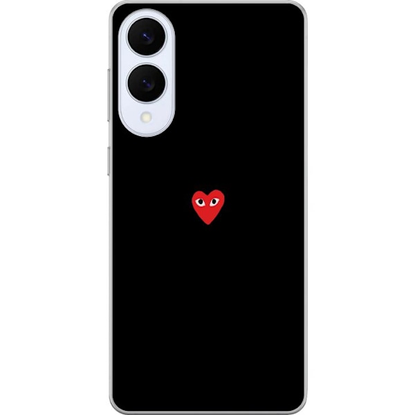 Samsung Galaxy S25 Edge Gennemsigtig cover Hjerte