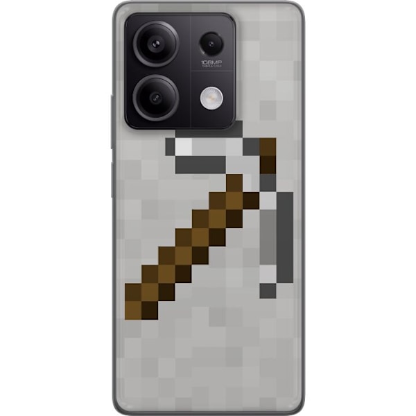 Xiaomi Redmi Note 13 Pro Läpinäkyvä kuori Minecraft Työkalut