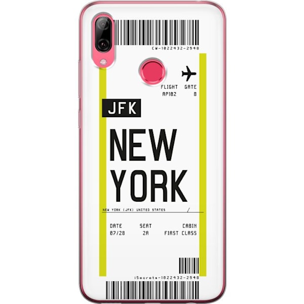 Huawei Y7 (2019) Gennemsigtig cover New York