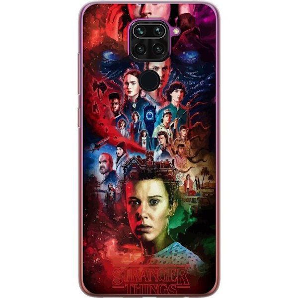 Xiaomi Redmi Note 9 Läpinäkyvä kuori Stranger Things