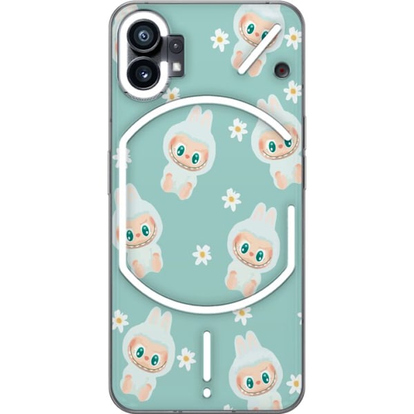 Nothing Phone (1) Genomskinligt Skal Labubu Candy Vibes – S