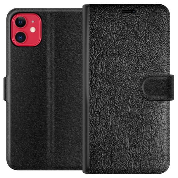 Kompatibel Tegnebogsetui til Apple iPhone 11 Grå