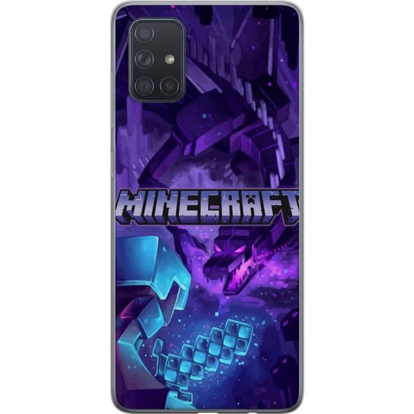 Kompatibelt Mobilskal till Samsung Galaxy A71 Minecraft