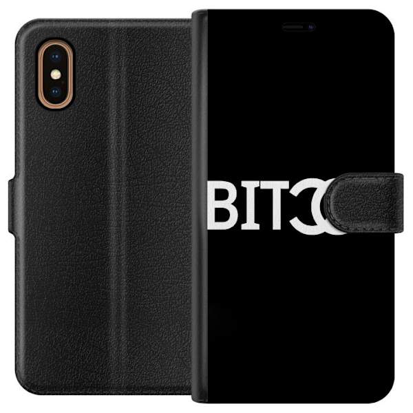 Apple iPhone XS Max Tegnebogsetui Bitch Chanel Inspireret Streetstyle Mode Tekstmotiv Trend Ikonisk Stil Urban Design