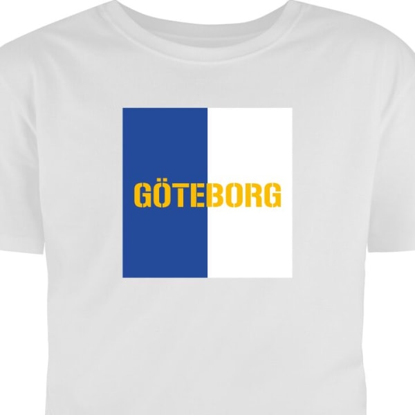 T-Shirt Göteborg vit M