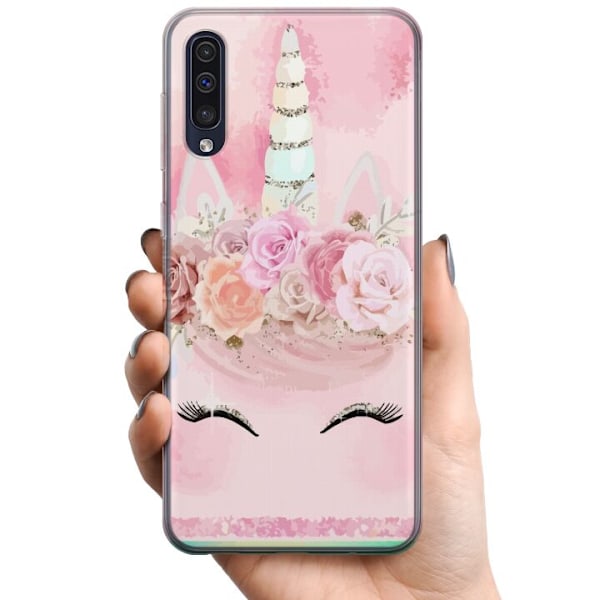 Samsung Galaxy A50 TPU Mobildeksel Unicorn