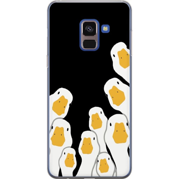 Samsung Galaxy A8 (2018) Genomskinligt Skal Anka